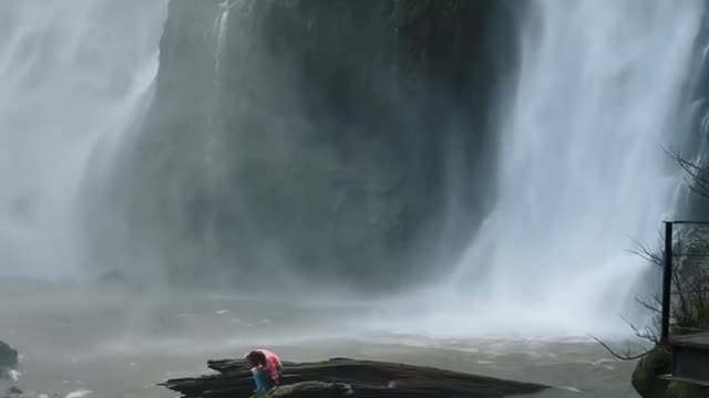 Victoria Falls has had above average levels of rainfall this year