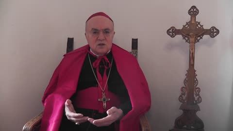 Archbishop Vigano: "It’s Time to Call Out New World Order and Hold Globalists Accountable for Their Crimes"