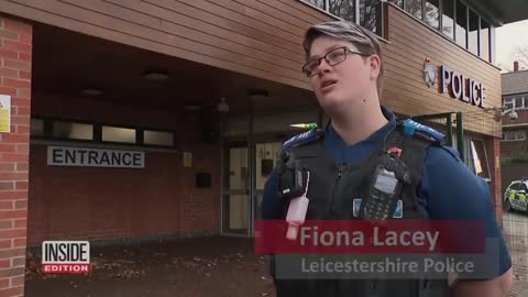 Smart Border Collie Gets Help at Local Police Station