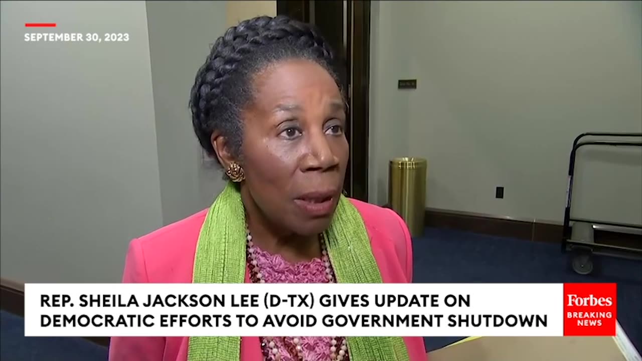 Jackson Lee Talks Funding- 'You Cannot Engage When You Have A Conference Driven By MAGA Republicans'