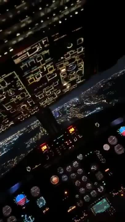 Someone shining a Laser pointer at a plane about to land