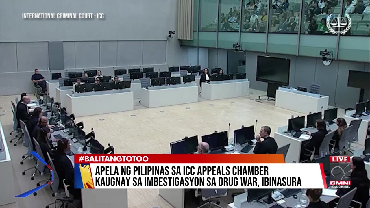 Apela ng Pilipinas sa ICC Appeals Chamber kaugnay sa imbestigasyon sa 'Drug War', ibinasura