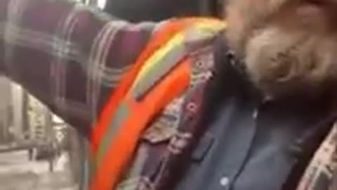 Beautiful moment in Ottawa Freedom Convoy 2022!