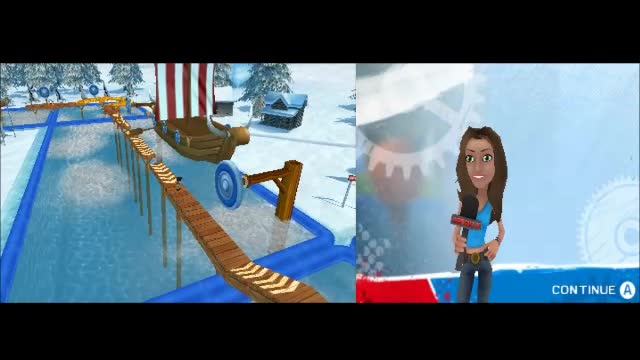 Wipeout Create and Crash 3DS Episode 12 Glacier Gauntlet