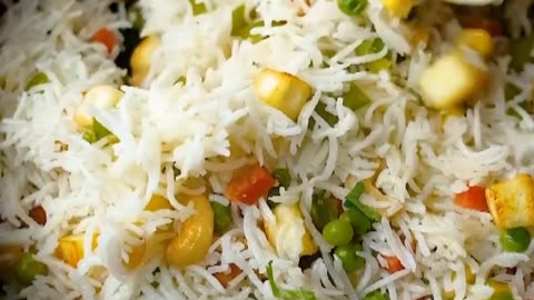 Veg pulav बहुत ही आसान रेसिपी #shorts