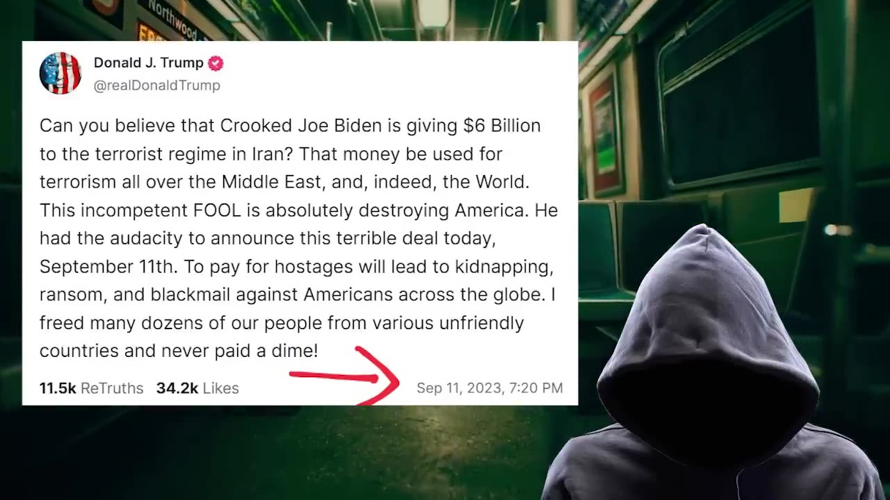 231010 Old Trump video BREAKS THE INTERNET-- Hes 100- right