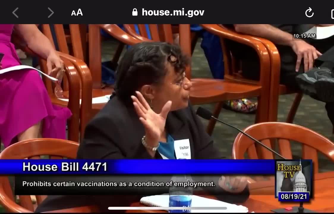 Dr Christina Parks testimony for Michigan HB4471 on 8/19/2021Dr