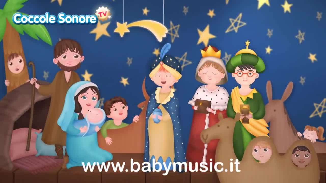 Tu scendi dalle stelle - Canzoni per bambini di Coccole Sonore