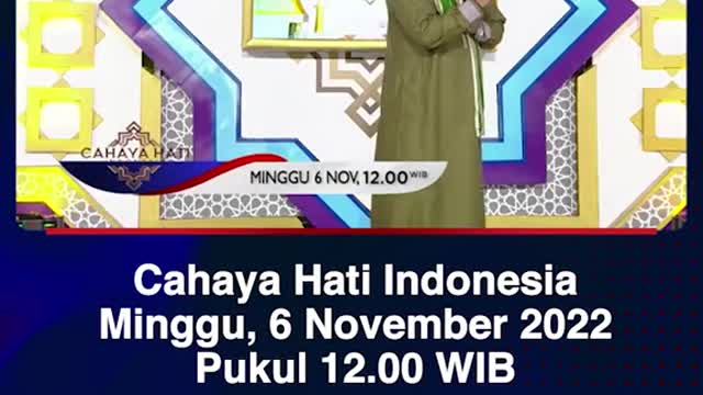 Indonesian HeartlightWeek, 6 November 2022At 12.00 WIB