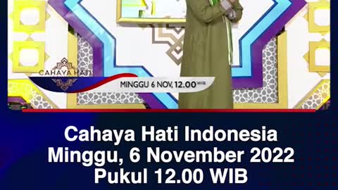 Indonesian HeartlightWeek, 6 November 2022At 12.00 WIB