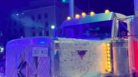 The convoy continues