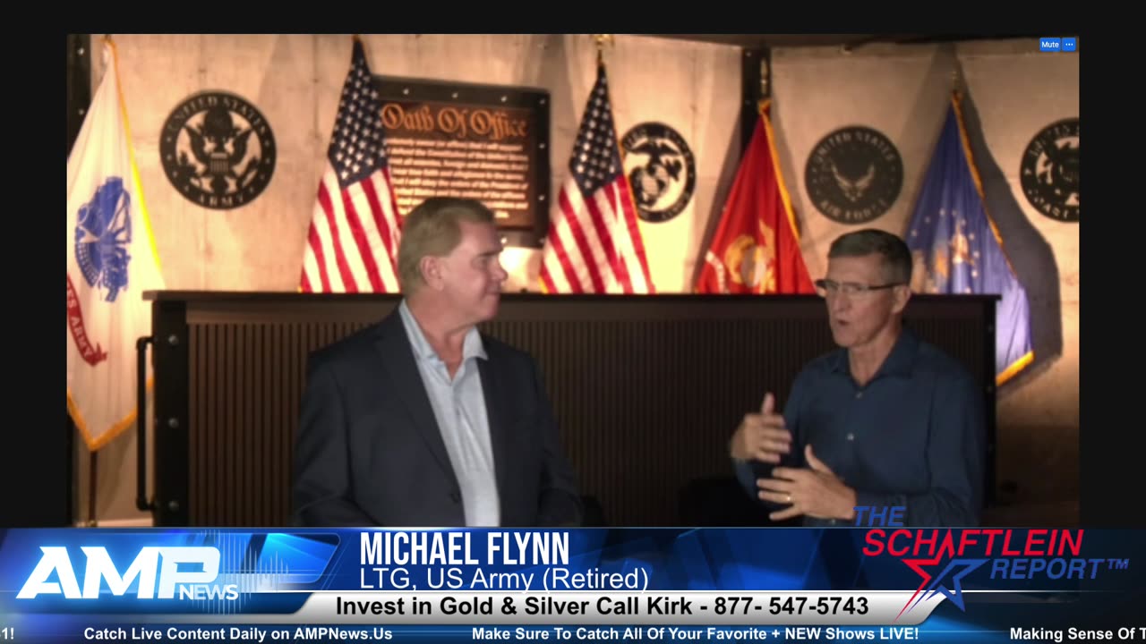 Schaftlein Report | Special Guest Michael Flynn, LTG. US Army (retired)