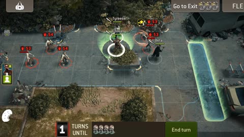 The Walking Dead No Man's Land Dodging The Dead Round 62