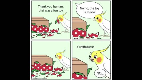 Comics With A Parrot Twist