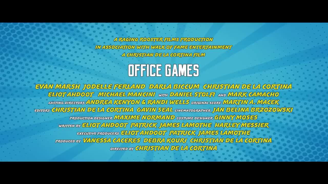 OFFICE GAMES Trailer (2022) Jodelle Ferland, Action, Comedy Movie