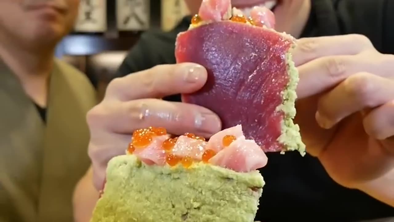 Wasabi Tuna Cake