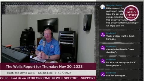 The Wells Report for Thursday, November 30, 2023