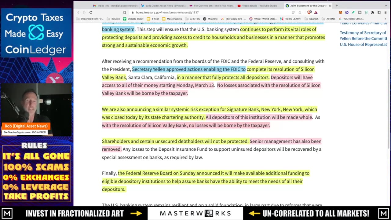 SILICON VALLEY AND SIGNATURE BANK ARE GETTING BAILED OUT! (Wow)