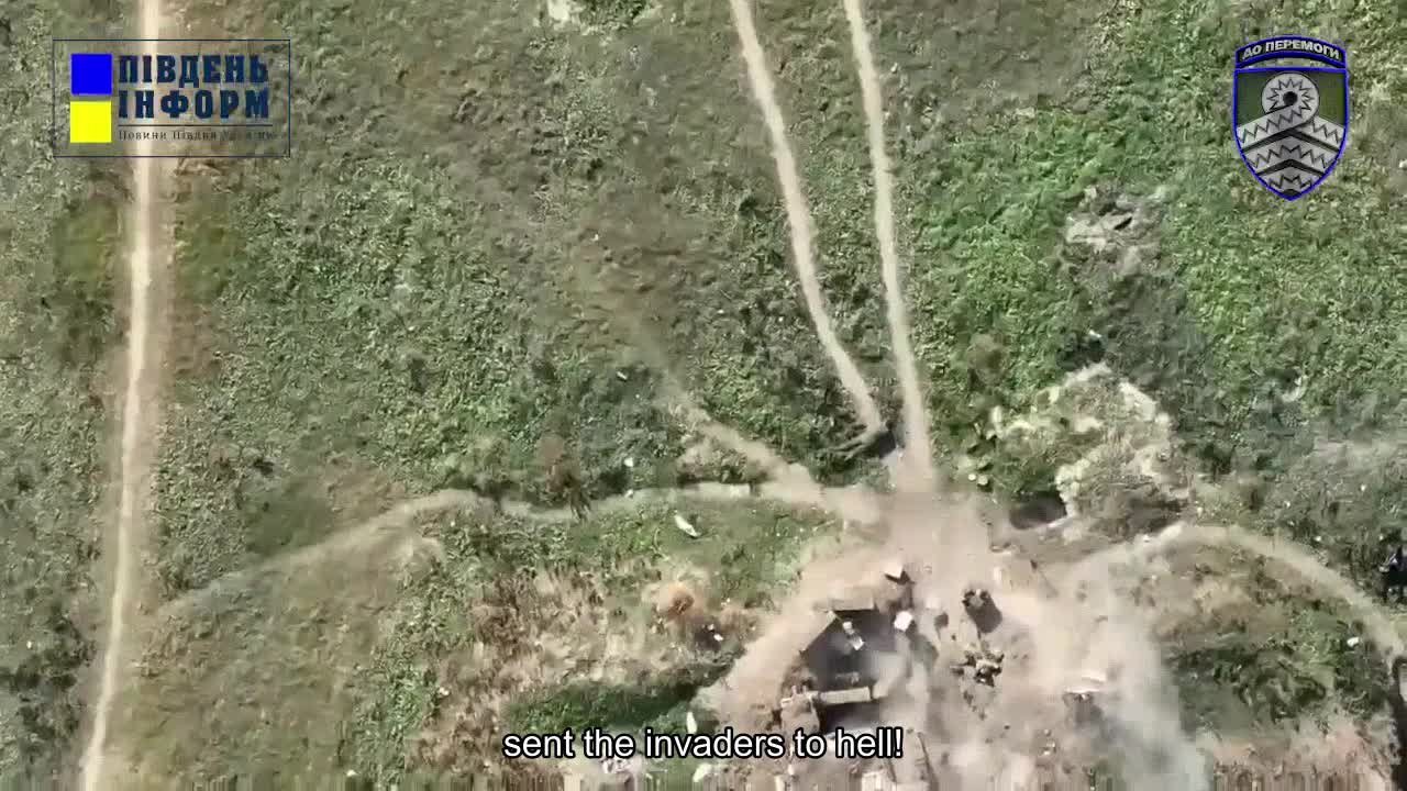 In the Kherson region, aerial reconnaissance operators of the 59th motorized infantry brigade of th