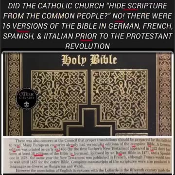 𝗪𝐡𝐨 𝐌𝐚𝐝𝐞 𝐭𝐡𝐞 𝐁𝐢𝐛𝐥𝐞?