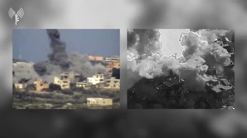 The IDF says fighter jets carried out strikes on Hezbollah operatives and sites in