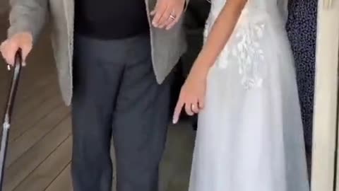 Her Dad Remembers her daughter on her wedding