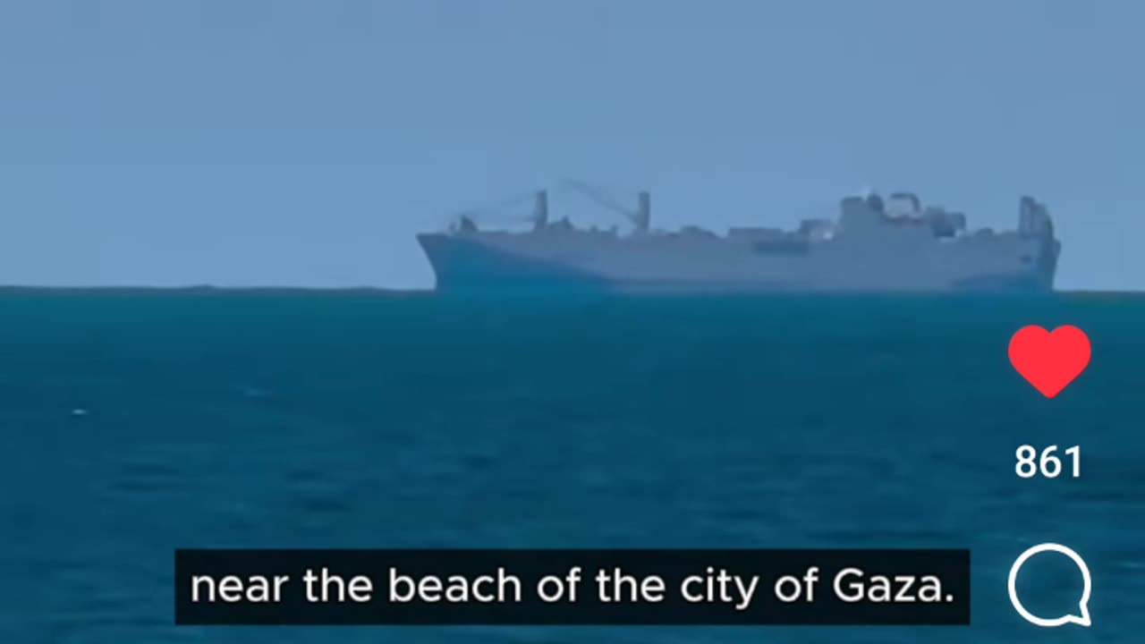 Off The New Port Of Gaza