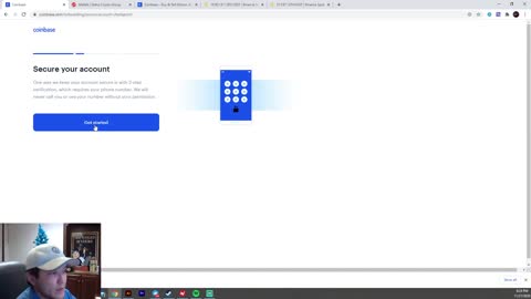 how to set up coinbase account