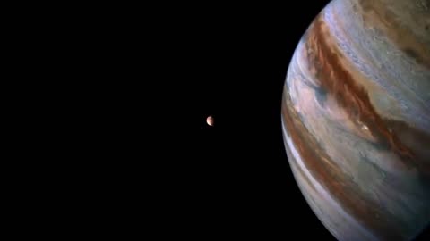 NASA’s Juno Spacecraft Flies Past Io and Jupiter, With Music by Vangelis