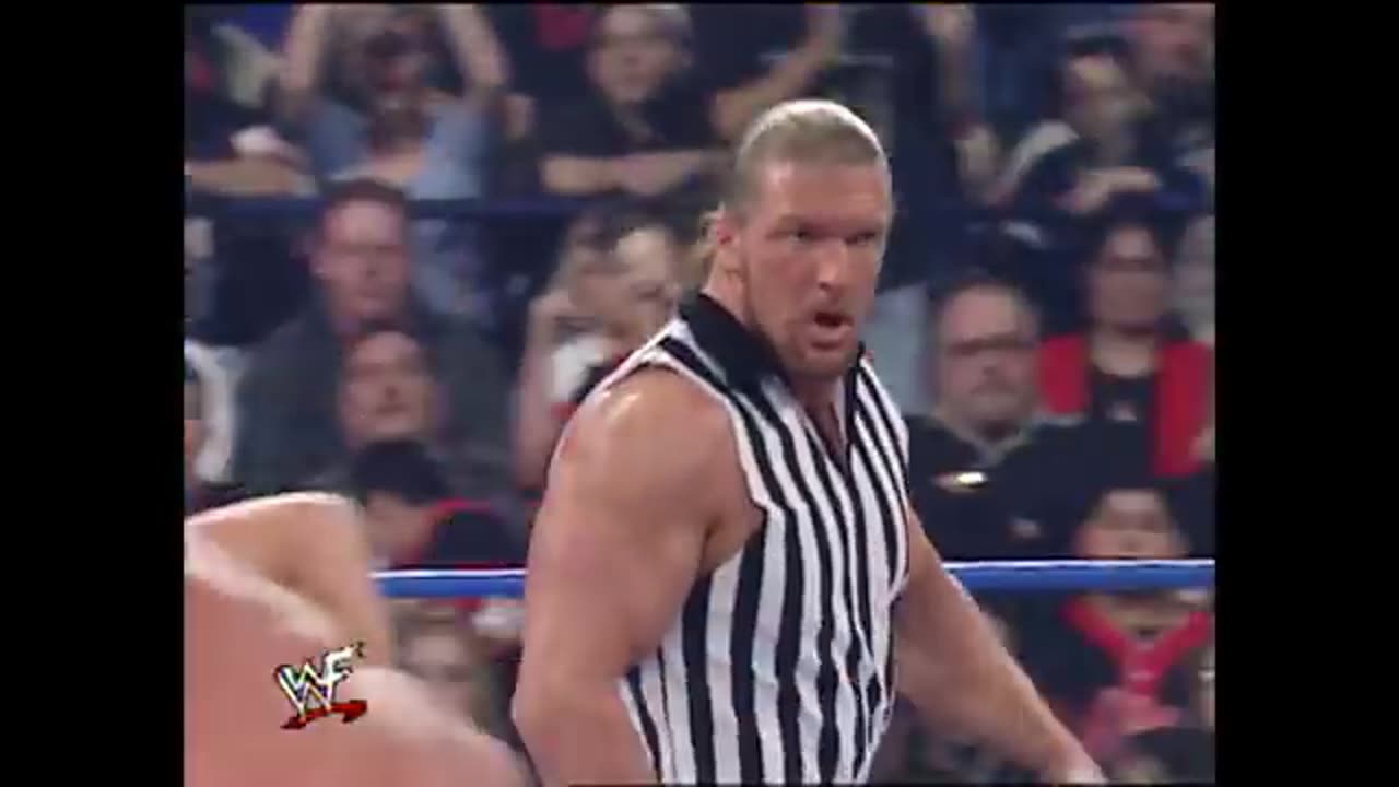 FULL MATCH : STONE COLD, UNDERTAKER & THE ROCK VS KURT ANGEL, RIKISHI & THE ROCK