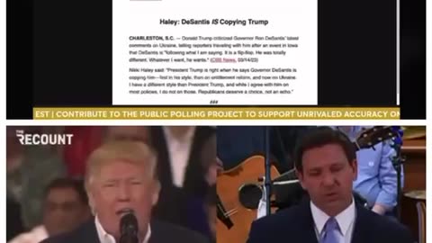 Ron Desantis is Copying Trump Because he’s a Snake & Not Authentic