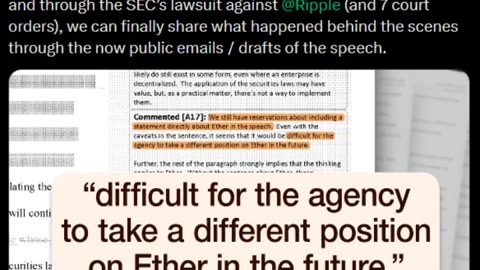 5 years since Bill Hinman gave his infamous speech – The SEC’s lawsuit against @Ripple - CORRUPT!!