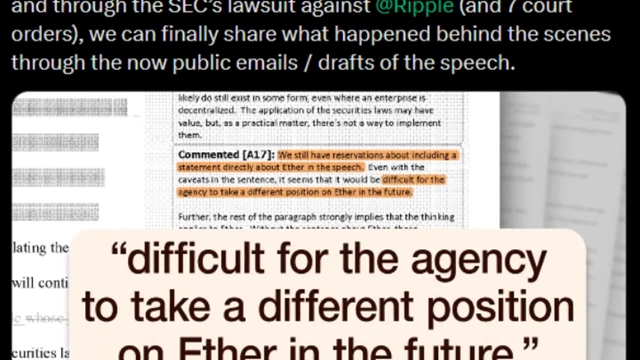 5 years since Bill Hinman gave his infamous speech – The SEC’s lawsuit against @Ripple - CORRUPT!!