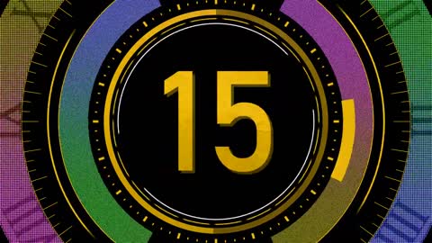 COUNTDOWN TIMER ( v 679 ) 30 sec with sound music effects 4K
