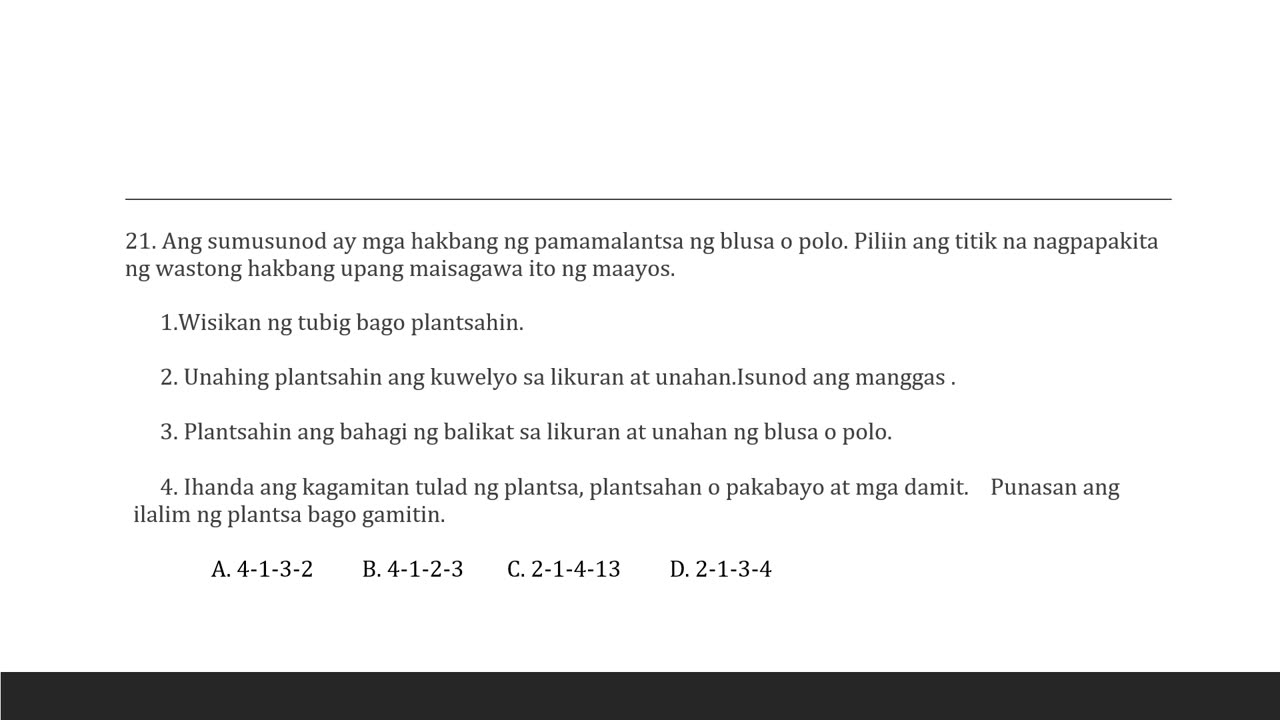 EPP 5 Summative Test