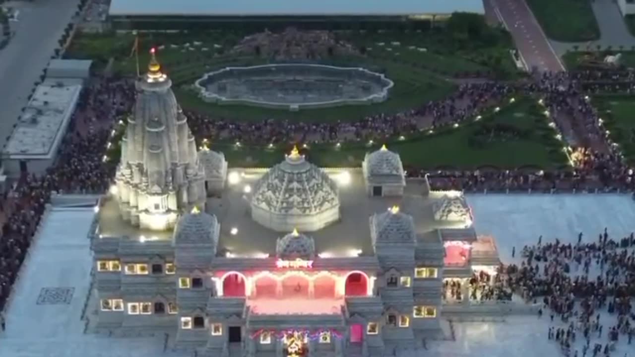 Prem mandir in Vrindavan