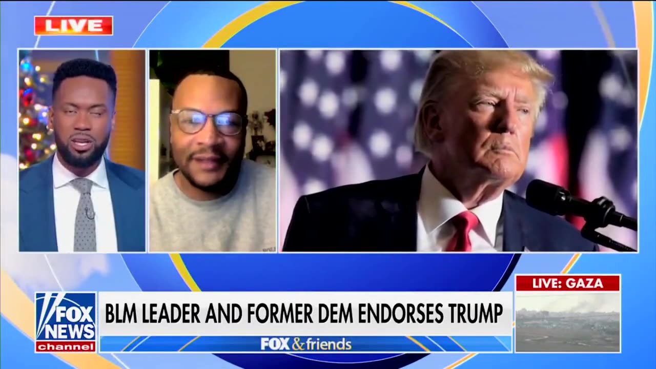 BLM Chapter Co-Founder Rips Biden as "Deep Disappointment" and Endorses Trump 2024