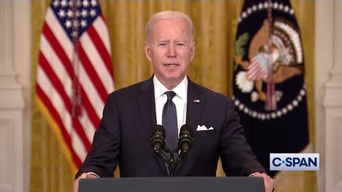 President Biden: "Invading Ukraine will prove to be a self-inflicted wound."