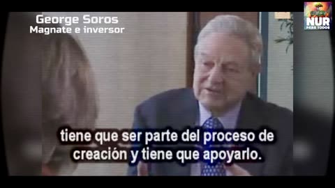 GEORGE SOROS con respecto a la necesidad de incorporar a China al Nuevo Orden Mundial.