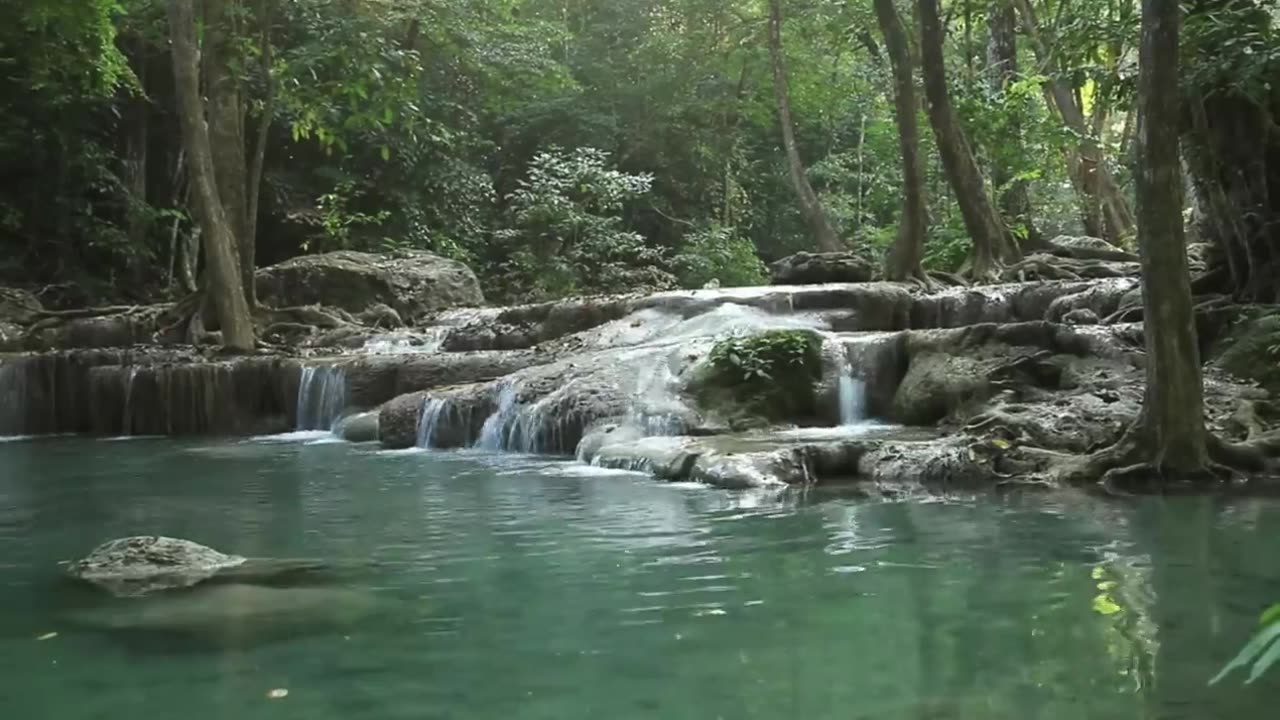 Relaxing Video With Nature - A Minute With Nature / Flowing River