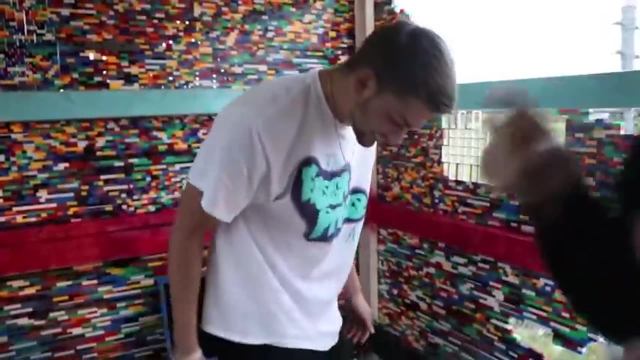I built a giant house using only legos