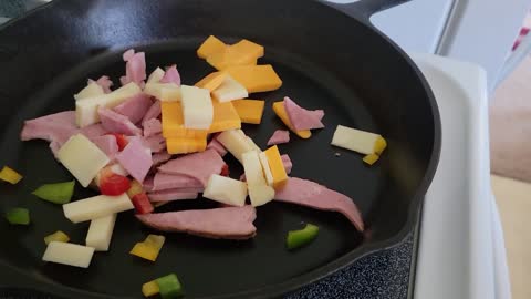 COOKING UP CHRISTMAS (Three Cheese Omlet)