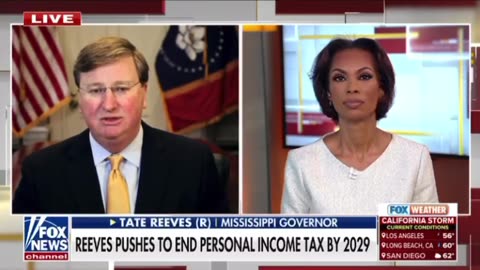 Mississippi Gov Tate Reeves Calls To End State Personal Income Tax