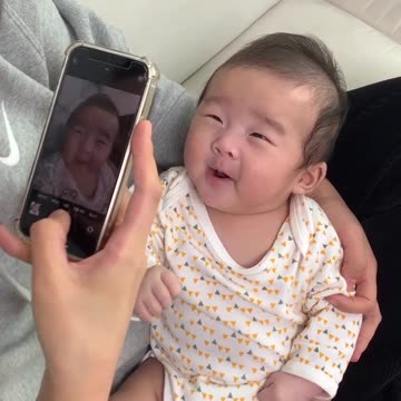 Happy taking a selfie