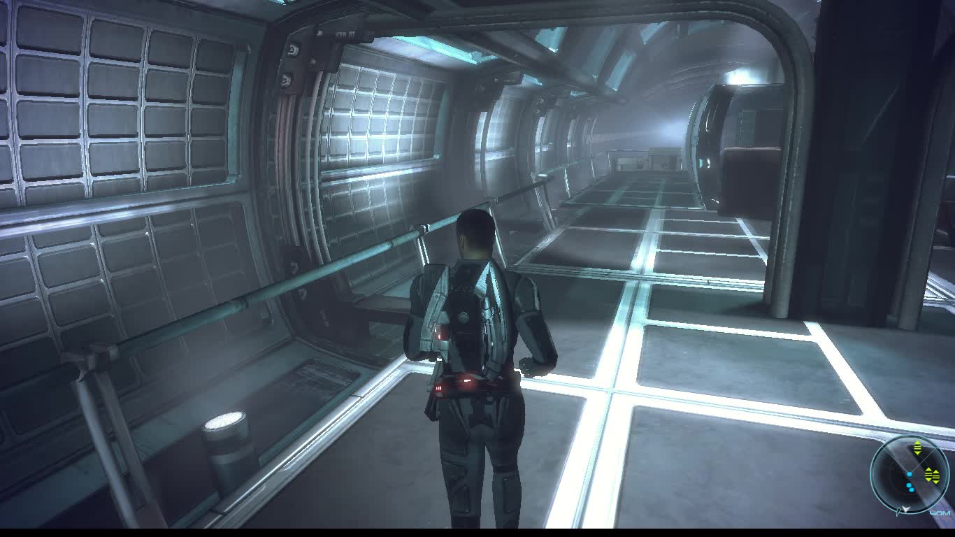 Shepard Crew Going To Hot Labs To Set Off The Neutron Purge Mass Effect Mod Game-play