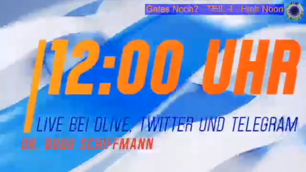 BOSCHIMO π©πͺπ¦πΉπ¨ππΉπΏπ°HIGH NOON 3.07.2023..π΅οΈββοΈππ°Alles Ausser Mainstream Gates Noch Teil 4