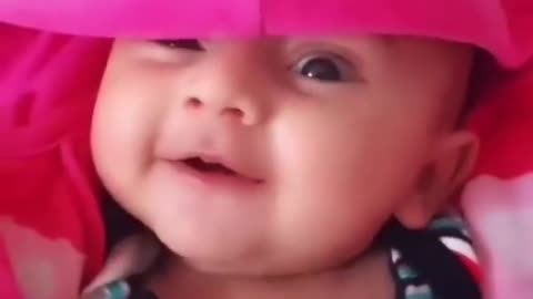 Baby with smile