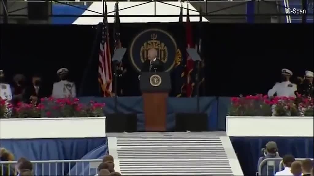 No Evidence Of Bidens Claim He Was Almost in The Naval Academy.