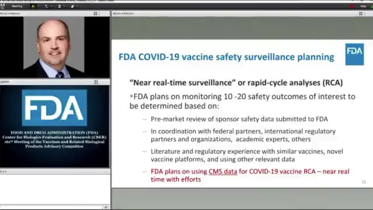 The FDA slips up and exposes side effects of covid19 Vaccine