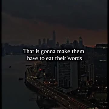 Build the life that you want that tells people do.